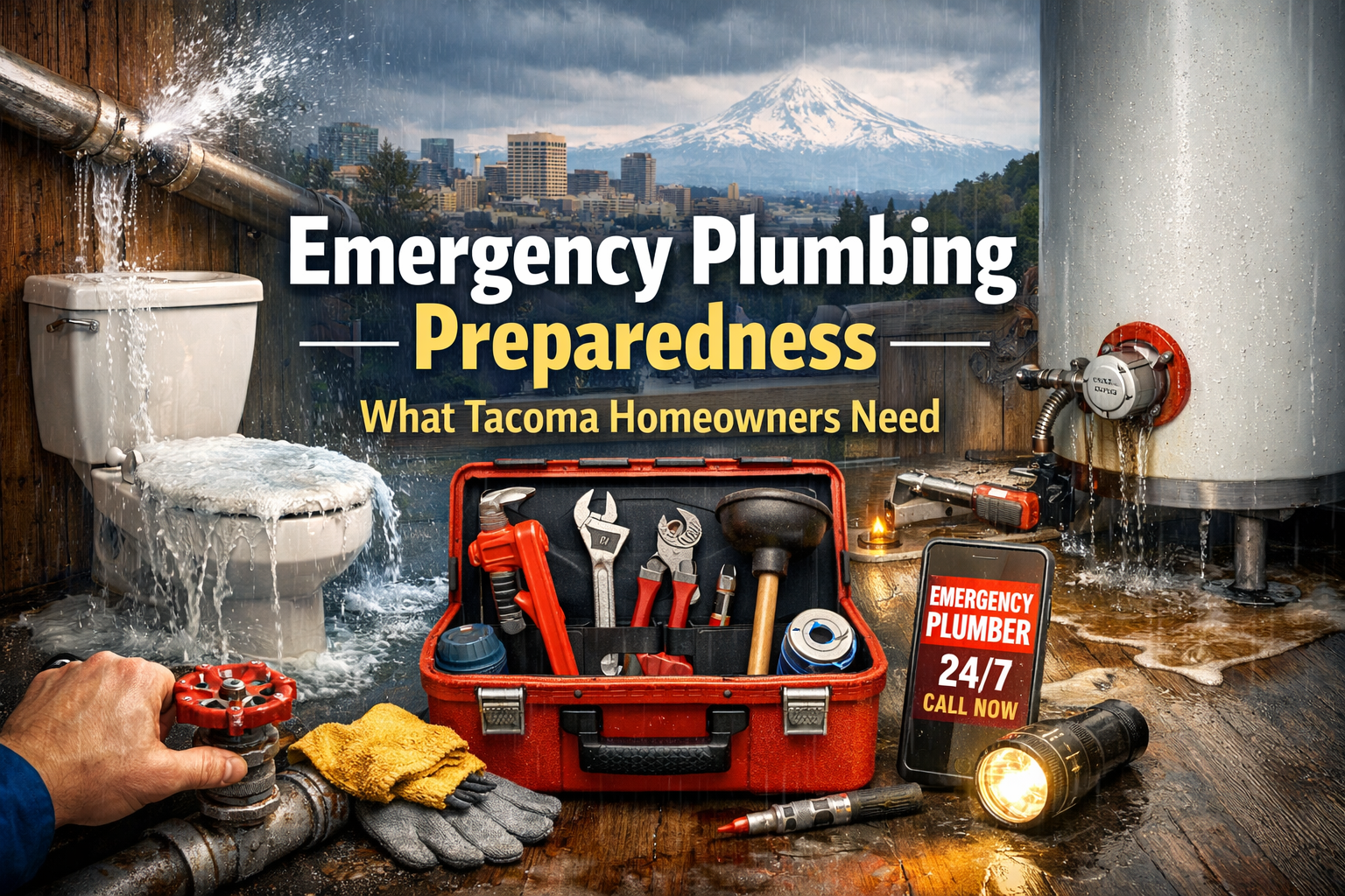 Emergency Plumbing Preparedness: What Tacoma Homeowners Need