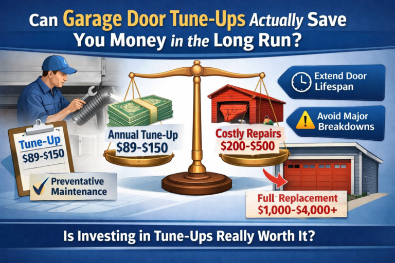 Can Garage Door Tune-Ups Actually Save You Money in the Long Run?