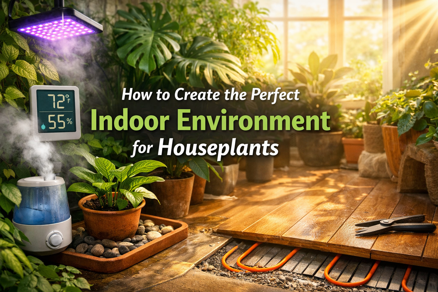 How to Create the Perfect Indoor Environment for Houseplants