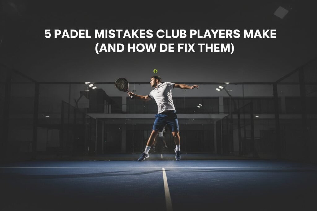 5 Padel Mistakes Club Players Make & How to Fix Them