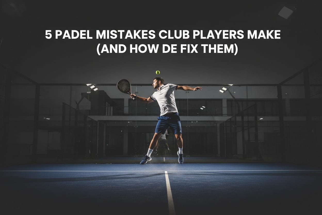 5 Padel Mistakes Club Players Make & How to Fix Them