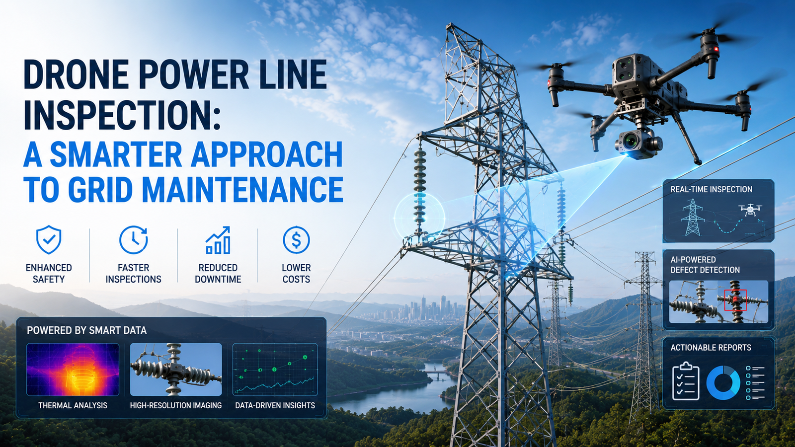 drone power line inspection