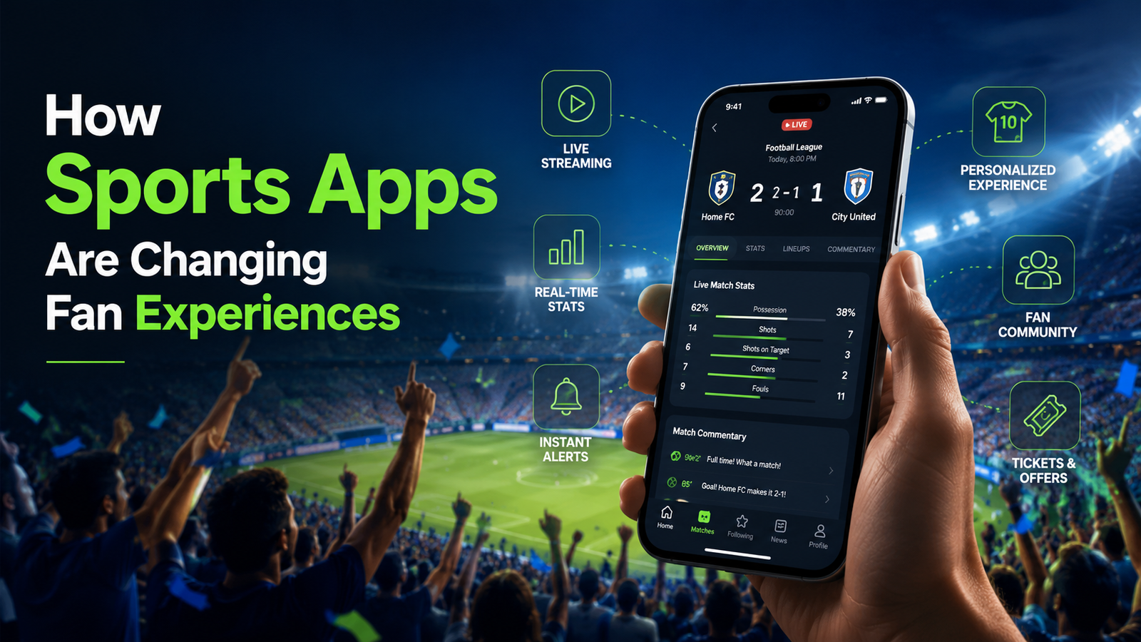 How Sports Apps Are Changing Fan Experiences